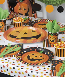 Smiling Pumpkin Halloween Party Supplies & Packs | Party Save Smile